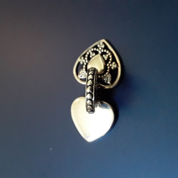 Pandora My Wife Always Heart Dangle Charm - Picture 8 of 9